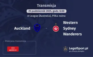 Auckland - Western Sydney Wanderers gdzie oglądać?