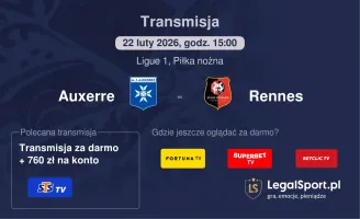 Auxerre - Rennes gdzie oglądać? (22.02)