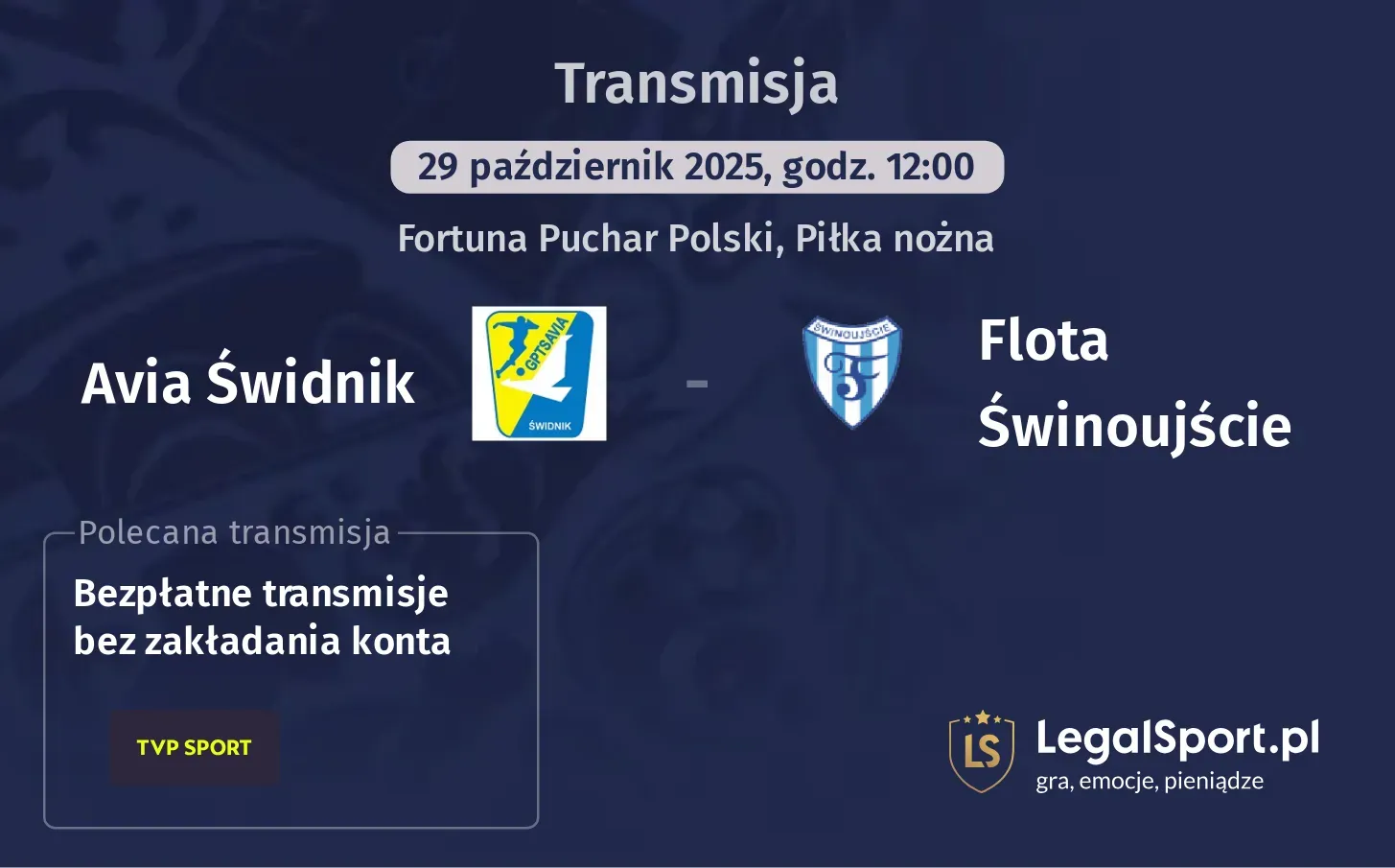 Avia Świdnik - Flota Świnoujście gdzie oglądać?
