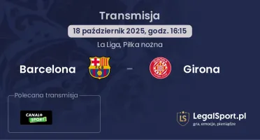 Barcelona - Girona gdzie oglądać?