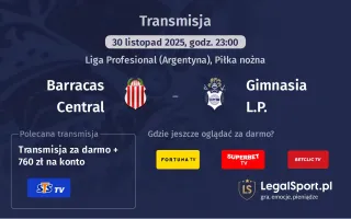 Barracas Central - Gimnasia L.P. gdzie oglądać? (30.11)