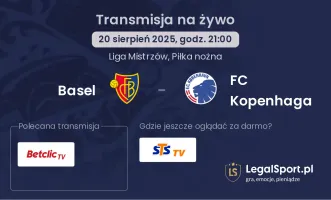 Basel - FC Kopenhaga gdzie oglądać?