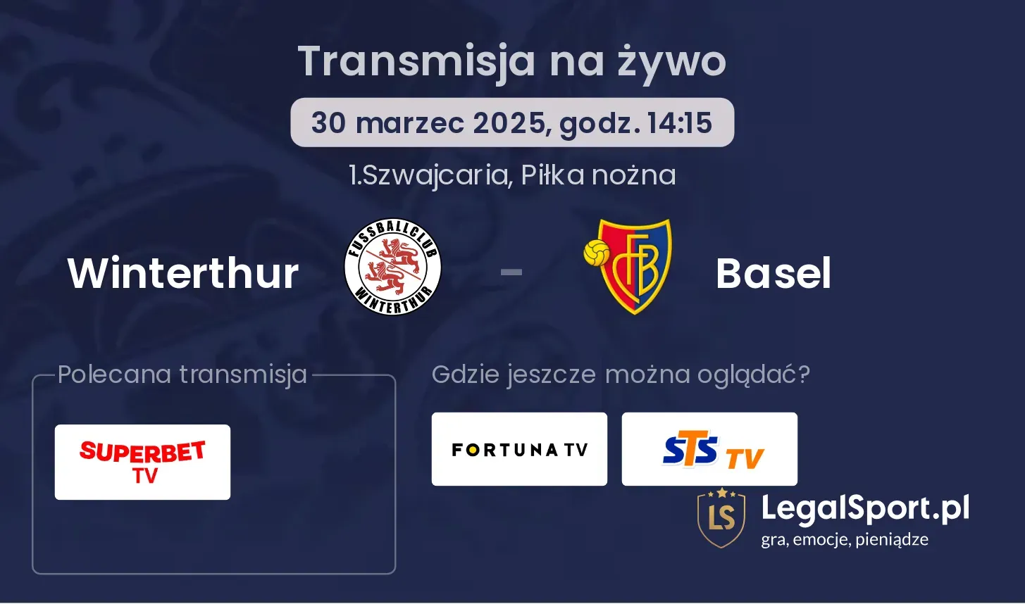 Winterthur - Basel gdzie oglądać?