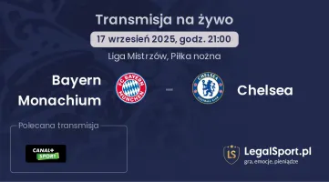 Bayern Monachium - Chelsea gdzie oglądać?