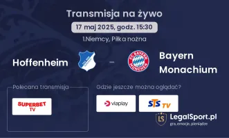 Hoffenheim - Bayern Monachium gdzie oglądać?