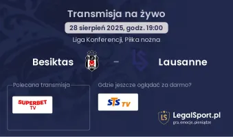 Besiktas - Lausanne gdzie oglądać?