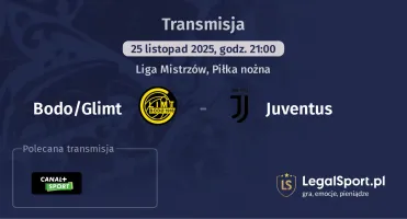 Bodo/Glimt - Juventus gdzie oglądać? (25.11)