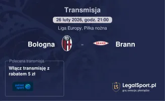 Bologna - Brann gdzie oglądać (26.02.2026)