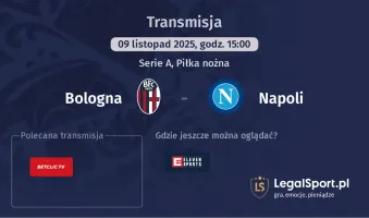Bologna - Napoli gdzie oglądać? (09.11)