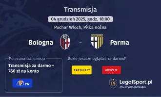 Bologna - Parma gdzie oglądać? (04.12)