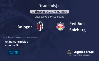 Bologna - Red Bull Salzburg gdzie oglądać? (27.11)
