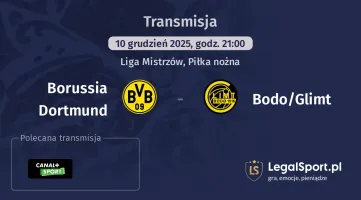 Borussia Dortmund - Bodo/Glimt gdzie oglądać? (10.12)