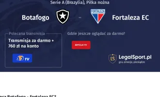 Botafogo - Fortaleza EC gdzie oglądać? (07.12)