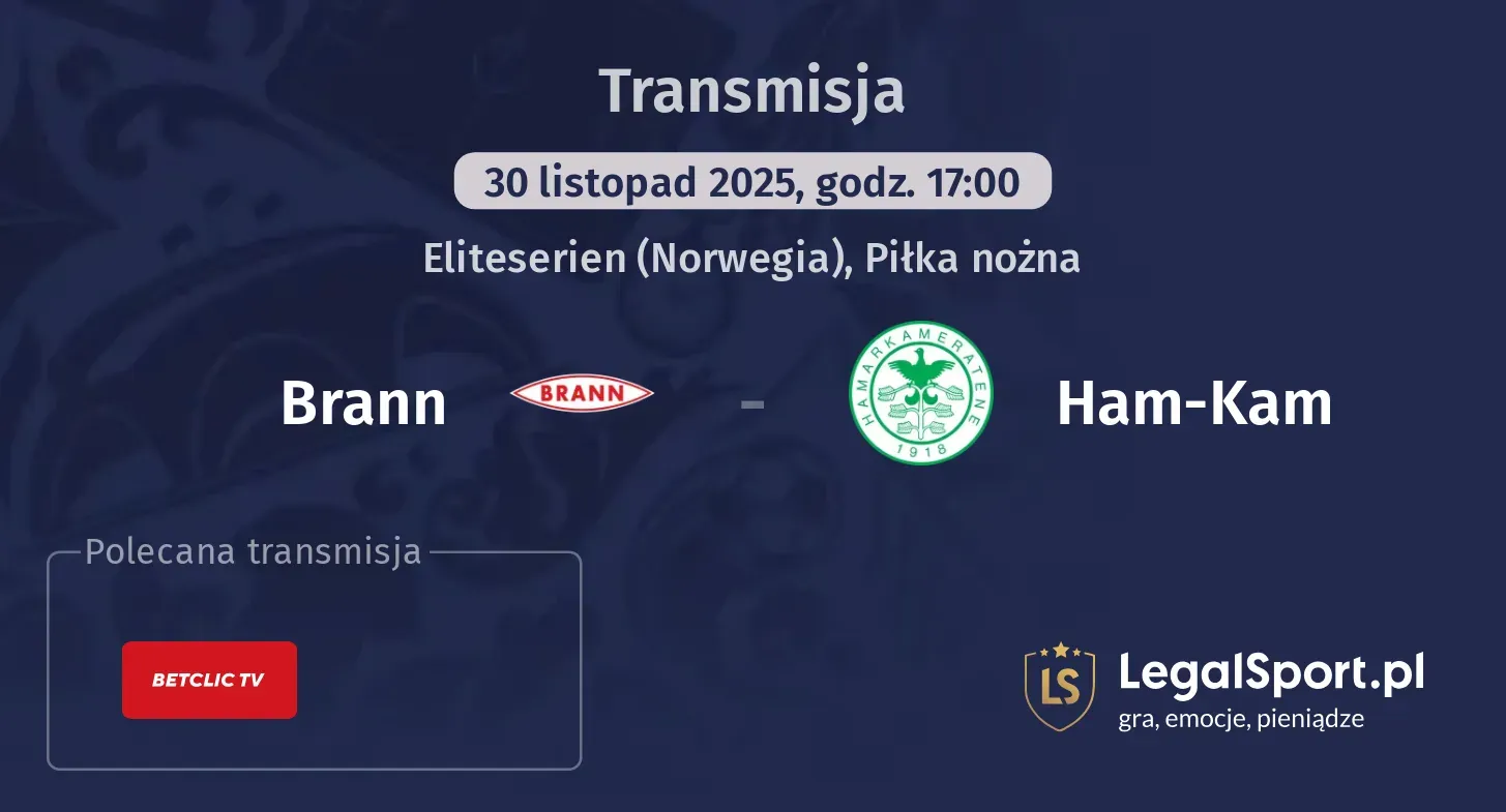 Brann - Ham-Kam Transmisje