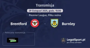 Brentford - Burnley gdzie oglądać? (29.11)