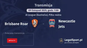 Brisbane Roar - Newcastle Jets gdzie oglądać? (09.11)