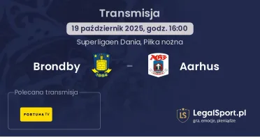 Brondby - Aarhus gdzie oglądać?