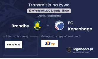 Brondby - FC Kopenhaga gdzie oglądać?