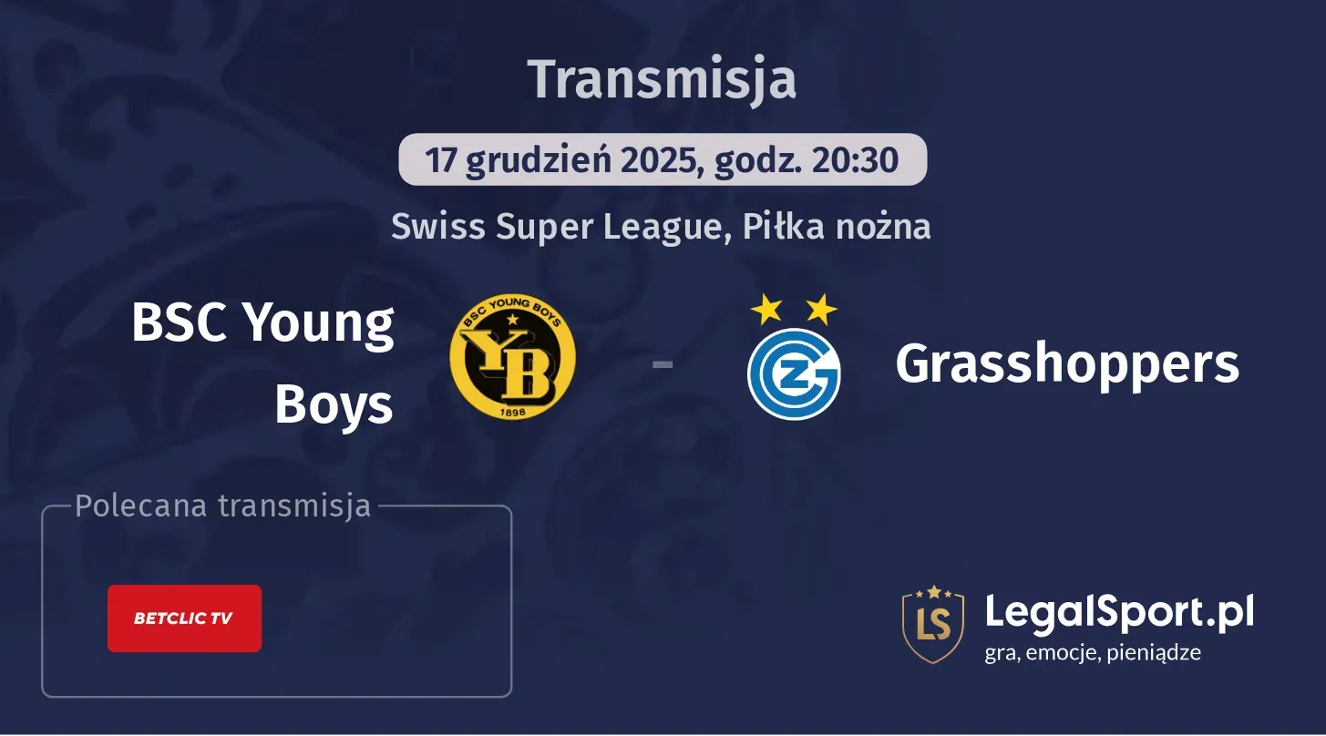 BSC Young Boys - Grasshoppers Transmisje
