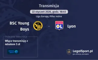 BSC Young Boys - Lyon gdzie oglądać (22.01.2026)