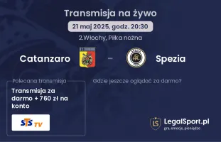 Catanzaro - Spezia gdzie oglądać transmisję?