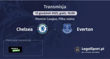 Chelsea - Everton gdzie oglądać? (13.12)
