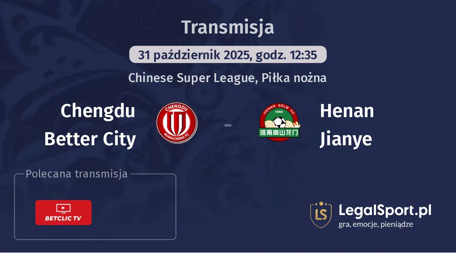 Chengdu Better City - Henan Jianye Transmisje
