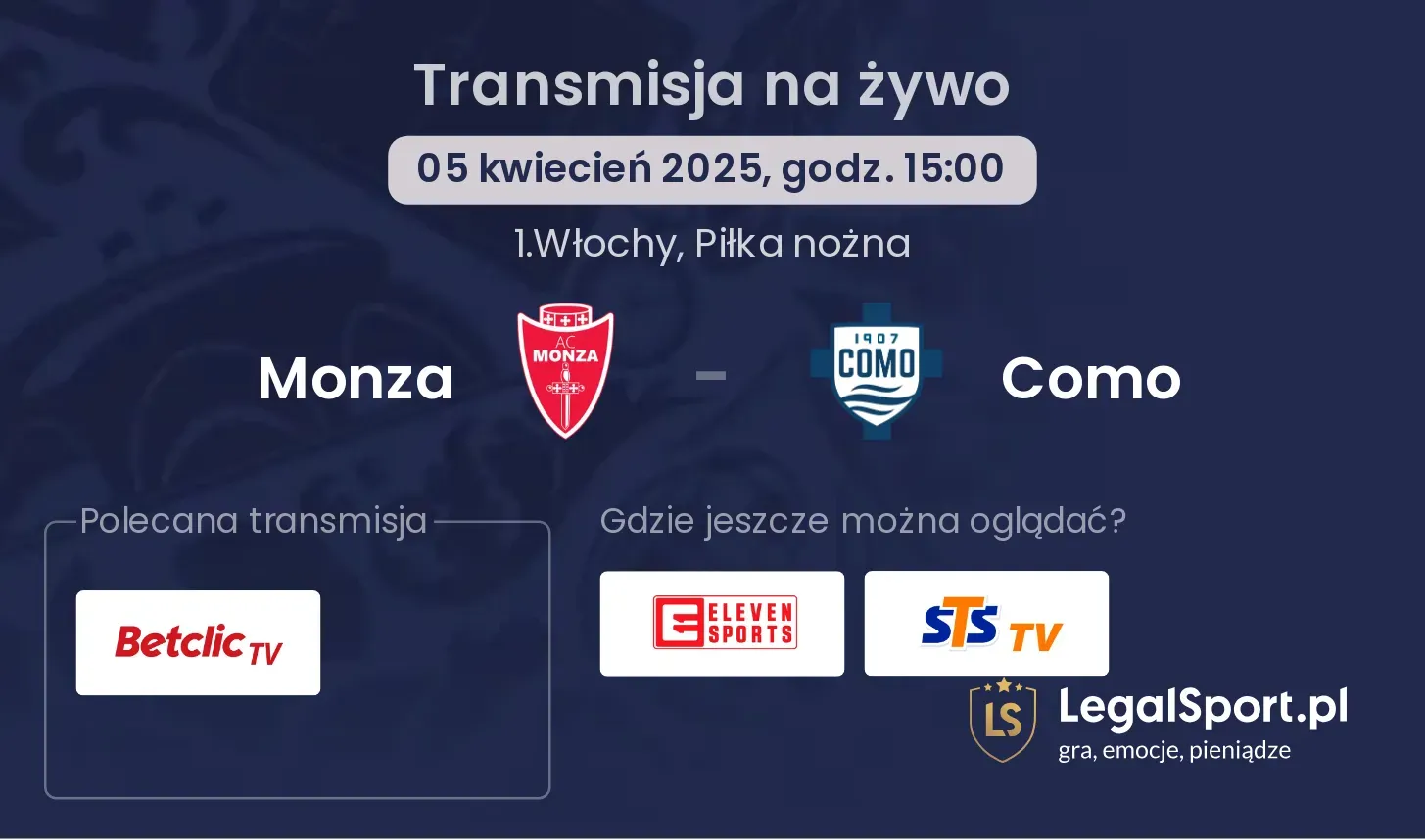 Monza - Como gdzie oglądać?
