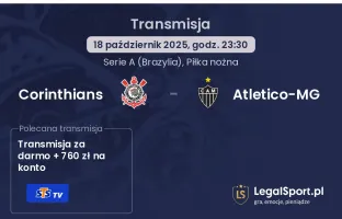 Corinthians - Atletico-MG gdzie oglądać?