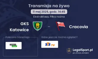 GKS Katowice - Cracovia gdzie oglądać?