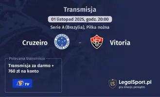 Cruzeiro - Vitoria gdzie oglądać?