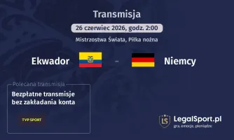 Ekwador - Niemcy gdzie oglądać? (26.06)