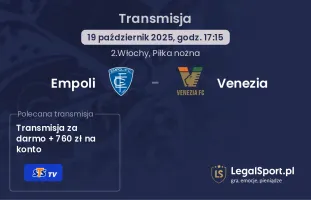Empoli - Venezia gdzie oglądać?