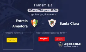 Estrela Amadora - Santa Clara gdzie oglądać? (07.02)