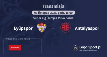 Eyüpspor - Antalyaspor gdzie oglądać?