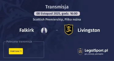 Falkirk - Livingston gdzie oglądać? (08.11)