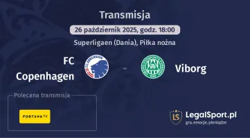 FC Copenhagen - Viborg gdzie oglądać?
