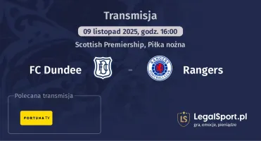 FC Dundee - Rangers gdzie oglądać? (09.11)