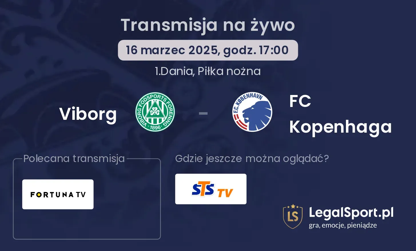 Viborg - FC Kopenhaga gdzie oglądać?