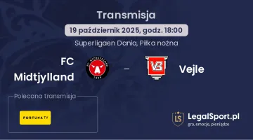 FC Midtjylland - Vejle gdzie oglądać?