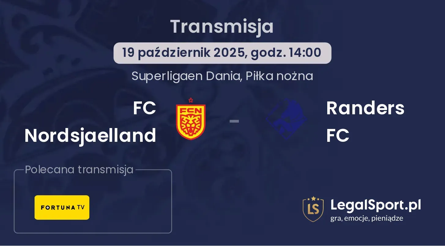 FC Nordsjaelland - Randers FC Transmisje