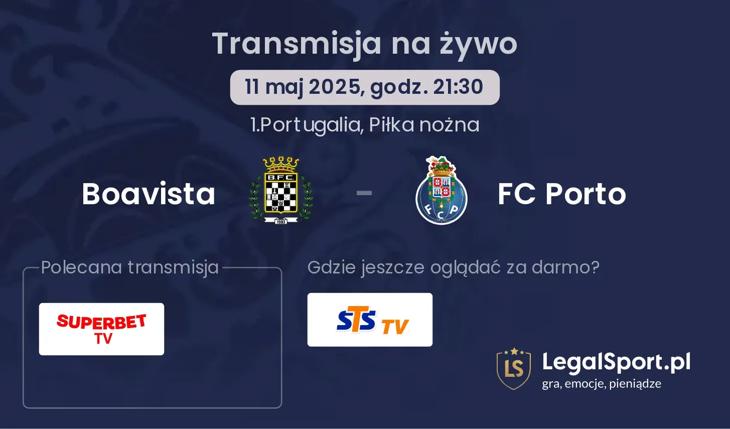 Boavista - FC Porto gdzie oglądać?