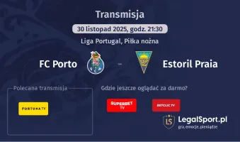 FC Porto - Estoril Praia gdzie oglądać? (30.11)