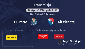 FC Porto - Gil Vicente gdzie oglądać? (26.01)