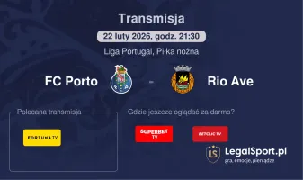 FC Porto - Rio Ave gdzie oglądać? (22.02)