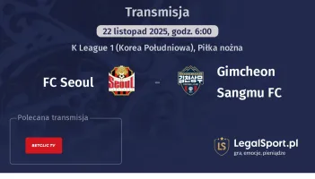 FC Seoul - Gimcheon Sangmu FC gdzie oglądać? (22.11)