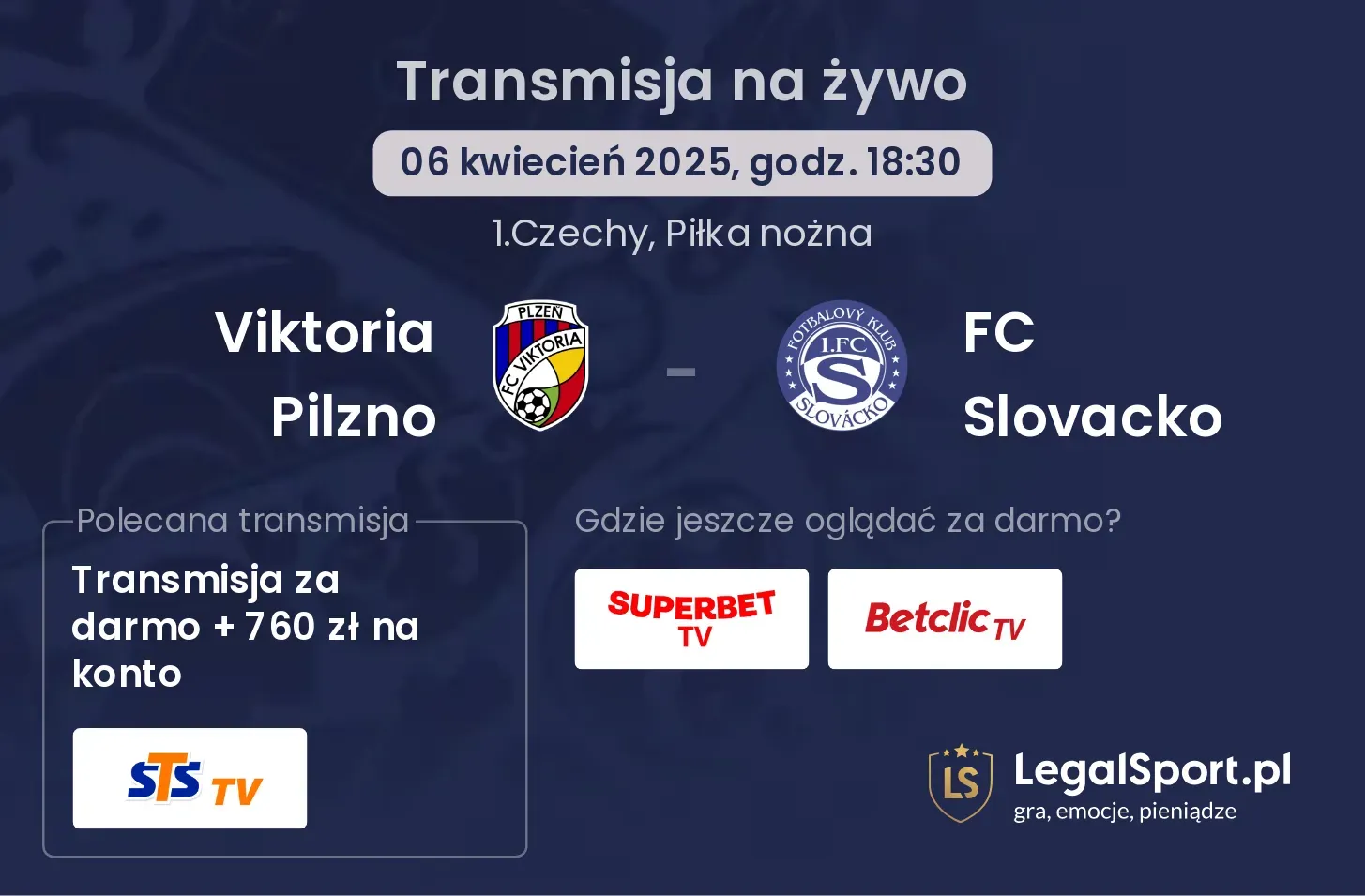 Viktoria Pilzno - FC Slovacko gdzie oglądać?