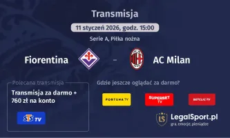 Fiorentina - AC Milan gdzie oglądać (11.01.2026)