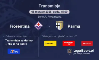 Fiorentina - Parma gdzie oglądać (08.03.2026)