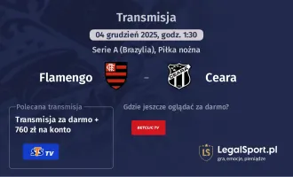 Flamengo - Ceara gdzie oglądać? (04.12)